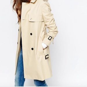 Jack Wills Duncombe Trench US size 4